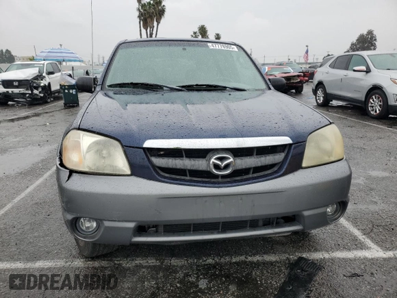 2002 Mazda Tribute LX with VIN 4F2YU09132KM45424, listed as a Copart auction lot 47778905 with 196,982 mi miles and Salvage Title. Bid and sale history available at carsss.com. Image 5.