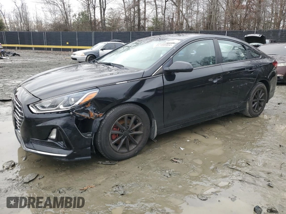 2019 Hyundai Sonata SE with VIN 5NPE24AF7KH804392, listed as a Copart auction lot 82188904 with 80,836 mi miles and Salvage Title. Bid and sale history available at carsss.com. Image 1.