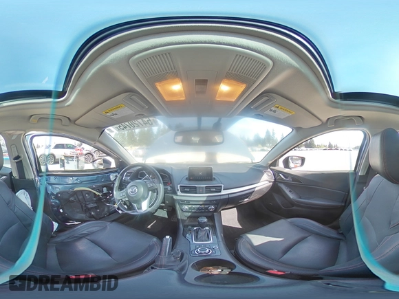 2015 Mazda 3 S Grand Touring with VIN JM1BM1W32F1220361, listed as a Copart auction lot 54720745 with 71,960 mi miles and Salvage Title. Bid and sale history available at DreamBid. Image 14.