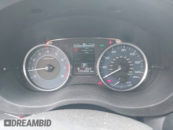 2015 Subaru Impreza Limited with VIN JF1GJAS65FH016813, listed as a IAAI auction lot 42506392 with 105,302 mi miles and . Bid and sale history available at DreamBid. Image 7.