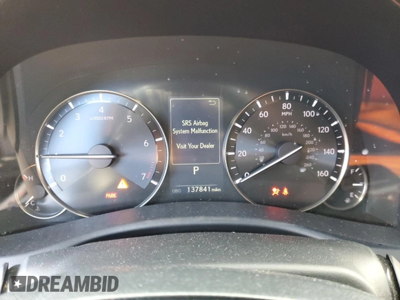 2016 Lexus GS 350 z VIN JTHCZ1BL2GA001007, wystawiony jako Copart lot #43632815 z przebiegiem 137 841 mil mil oraz Szkoda całkowita • Salvage title. Historia ofert i sprzedaży dostępna na DreamBid. Obrazek 9.