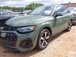2023 Audi Q5 S line Premium Plus with VIN WA1EAAFY1P2111431, listed as a IAAI auction lot 42355144 with 43,498 mi miles and . Bid and sale history available at DreamBid. Image 22.