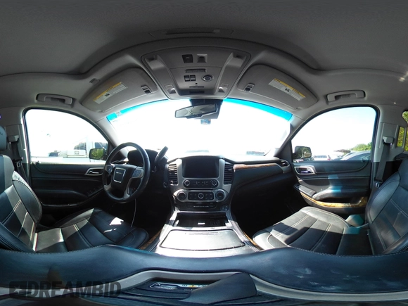 2015 GMC Yukon Denali with VIN 1GKS1CKJ8FR575730, listed as a IAAI auction lot 42048050 with 113,077 mi miles. Bid and sale history available at carsss.com. Image 19.