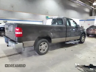 2005 Ford F-150 XL with VIN 1FTRF12W15KC15606, listed as a Copart auction lot 45539145 with 102,208 mi miles and Salvage Title. Bid and sale history available at carsss.com. Image 3.