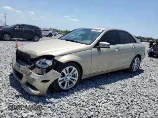 2012 Mercedes-Benz C-Class C 250 Sport with VIN WDDGF4HB4CR238689, listed as a Copart auction lot 54550575 with 45,226 mi miles and Salvage Title. Bid and sale history available at carsss.com. Image 1.