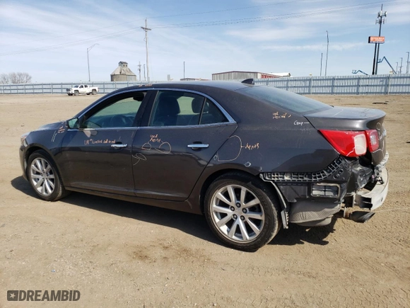 2013 Chevrolet Malibu LTZ with VIN 1G11H5SA7DF257748, listed as a Copart auction lot 48502155 with 187,475 mi miles and Clean Title. Bid and sale history available at carsss.com. Image 2.