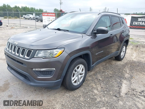2018 Jeep Compass Sport с VIN 3C4NJCABXJT271687, выставлен на аукционе IAAI как лот 42644247 с пробегом 124 233 миль миль и . История ставок и продаж доступна на DreamBid. Изображение 2.