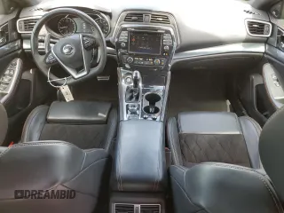 2020 Nissan Maxima SR with VIN 1N4AA6EV4LC381014, listed as a Copart auction lot 50953385 with 45,976 mi miles and Salvage Title. Bid and sale history available at DreamBid. Image 8.