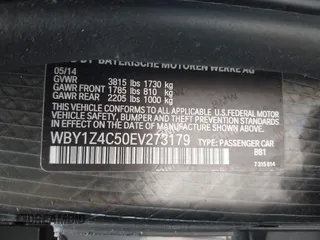 2014 BMW i3 с VIN WBY1Z4C50EV273179, выставлен на аукционе IAAI как лот 42419467 с пробегом 84 170 миль миль и . История ставок и продаж доступна на DreamBid. Изображение 9.