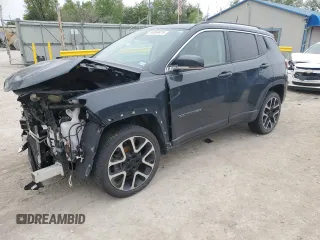 2017 Jeep Compass Limited z VIN 3C4NJDCB5HT631154, wystawiony jako Copart lot #54369475 z przebiegiem 110 667 mil mil oraz Szkoda całkowita • Salvage title. Historia ofert i sprzedaży dostępna na DreamBid. Obrazek 1.