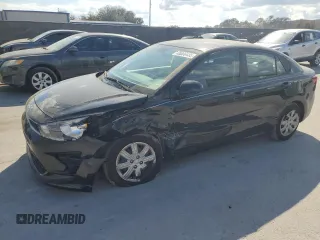2023 Kia Rio S with VIN 3KPA24AD7PE629926, listed as a Copart auction lot 45006435 with 9,878 mi miles and Salvage Title. Bid and sale history available at carsss.com. Image 1.