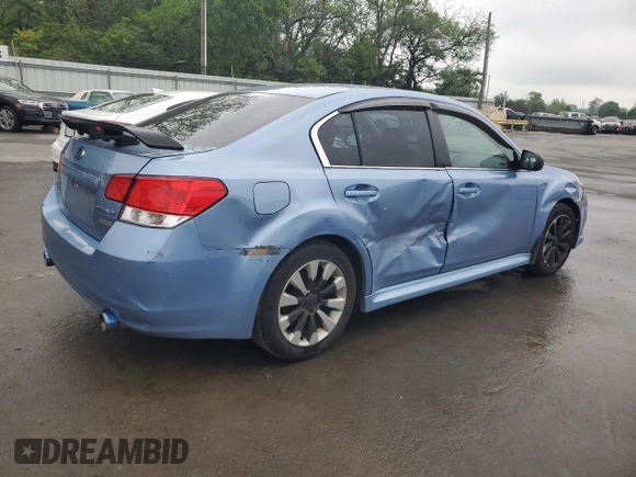 2010 Subaru Legacy Limited Moon with VIN 4S3BMBK66A3234024, listed as a Copart auction lot 55351705 with 231,039 mi miles and Salvage title. Bid and sale history available at DreamBid. Image 3.