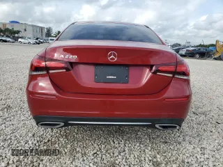 2022 Mercedes-Benz A 220 with VIN W1K3G4EB7NJ340943, listed as a Copart auction lot 86741384 with 35,707 mi miles and Salvage Title. Bid and sale history available at DreamBid. Image 6.