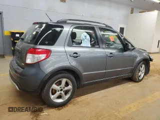 2009 Suzuki SX4 AWD with VIN JS2YB413496204197, listed as a Copart auction lot 45222235 with Not Provided miles and Salvage Title. Bid and sale history available at DreamBid. Image 3.