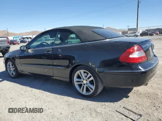 2008 Mercedes-Benz CLK 350 with VIN WDBTK56F78F251699, listed as a Copart auction lot 66956204 with 170,041 mi miles and Salvage Title. Bid and sale history available at DreamBid. Image 2.