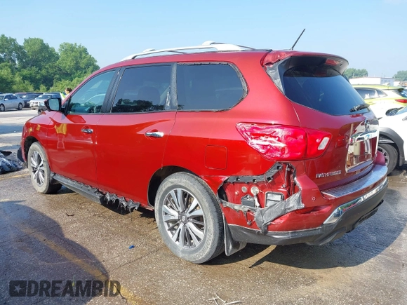 2017 Nissan Pathfinder Platinum z VIN 5N1DR2MNXHC645902, wystawiony jako IAAI lot #42396546 z przebiegiem 123 608 mil mil oraz . Historia ofert i sprzedaży dostępna na DreamBid. Obrazek 3.