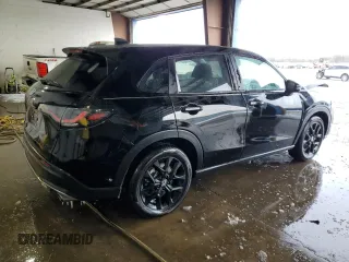 2024 Honda HR-V Sport with VIN 3CZRZ1H50RM744818, listed as a Copart auction lot 44922175 with 13,723 mi miles and Salvage Title. Bid and sale history available at carsss.com. Image 3.