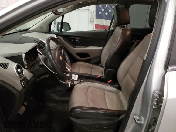2015 Chevrolet Trax LTZ with VIN 3GNCJTSBXFL214720, listed as a Copart auction lot 48519435 with 95,291 mi miles and Salvage Title. Bid and sale history available at carsss.com. Image 7.