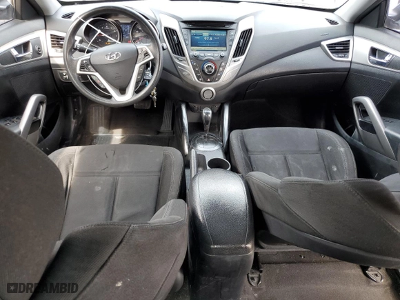2016 Hyundai Veloster with VIN KMHTC6AD9GU265913, listed as a Copart auction lot 50021385 with 117,156 mi miles and Salvage Title. Bid and sale history available at carsss.com. Image 8.