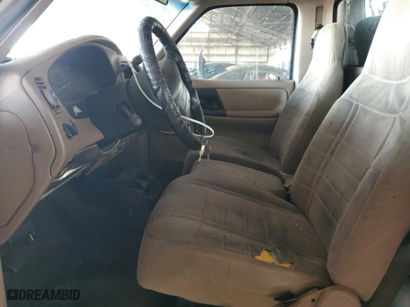 1997 Ford Ranger XLT with VIN 1FTCR10A5VTA69533, listed as a Copart auction lot 50007095 with 205,802 mi miles and Salvage Title. Bid and sale history available at carsss.com. Image 7.