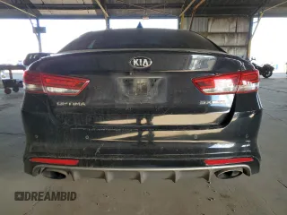 2016 Kia Optima SX Turbo with VIN 5XXGW4L22GG095252, listed as a Copart auction lot 42609305 with 159,528 mi miles and Salvage Title. Bid and sale history available at carsss.com. Image 6.
