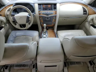 2011 Infiniti QX56 7-passenger с VIN JN8AZ2NF8B9503376, выставлен на аукционе Copart как лот 54276835 с пробегом 195 727 миль миль и Списание • Salvage title. История ставок и продаж доступна на DreamBid. Изображение 8.