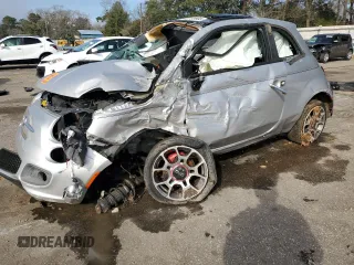 2013 FIAT 500 Sport z VIN 3C3CFFBR6DT681725, wystawiony jako Copart lot #45765605 z przebiegiem Nie podano mil oraz Nie do naprawy • Non repairable. Historia ofert i sprzedaży dostępna na DreamBid. Obrazek 1.