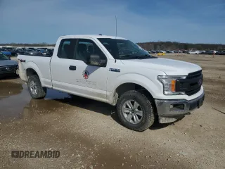2019 Ford F-150 XL with VIN 1FTEX1EB2KKE93687, listed as a Copart auction lot 51227785 with 192,188 mi miles and Salvage Title. Bid and sale history available at carsss.com. Image 4.