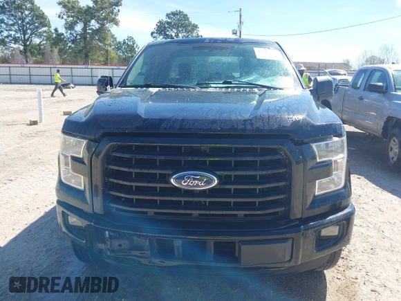 2017 Ford F-150 XL with VIN 1FTEX1CP2HKD38323, listed as a IAAI auction lot 41806646 with 280,411 mi miles. Bid and sale history available at carsss.com. Image 12.