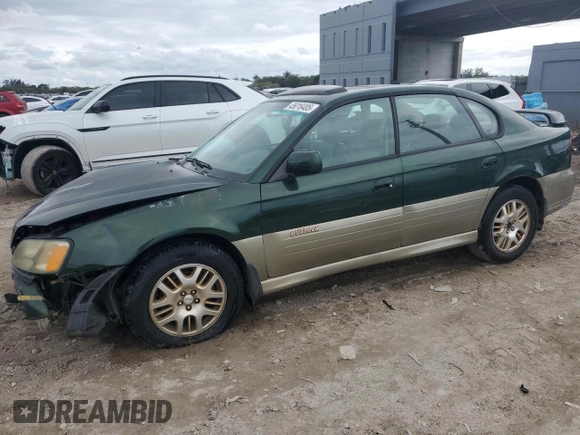 2002 Subaru Legacy Outback with VIN 4S3BE896827211618, listed as a Copart auction lot 45016485 with 158,059 mi miles and Salvage title. Bid and sale history available at DreamBid. Image 1.