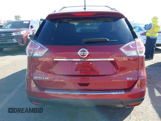 2015 Nissan Rogue S with VIN 5N1AT2MT1FC770397, listed as a IAAI auction lot 41599455 with 84,637 mi miles. Bid and sale history available at carsss.com. Image 16.