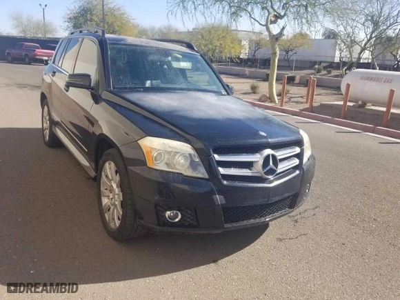 2010 Mercedes-Benz GLK-Class GLK 350 with VIN WDCGG8HB9AF491031, listed as a Copart auction lot 89214245 with 184,559 mi miles and Clean Title. Bid and sale history available at carsss.com. Image 1.