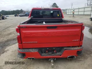 2021 Chevrolet Silverado 1500 RST with VIN 1GCUYEEL8MZ296686, listed as a Copart auction lot 46486455 with 0 mi miles and Salvage Title. Bid and sale history available at carsss.com. Image 6.