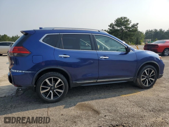 2017 Nissan Rogue SV with VIN 5N1AT2MV2HC858198, listed as a Copart auction lot 56589885 with 77,258 mi miles and Salvage title. Bid and sale history available at DreamBid. Image 3.