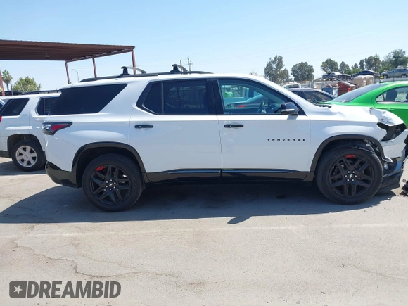 2020 Chevrolet Traverse Premier with VIN 1GNERKKW0LJ242236, listed as a IAAI auction lot 42588362 with 78,058 mi miles and . Bid and sale history available at DreamBid. Image 14.