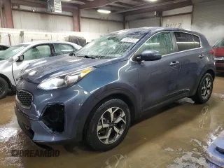 2020 Kia Sportage LX with VIN KNDPM3AC2L7689662, listed as a Copart auction lot 50983135 with 59,395 mi miles and Salvage Title. Bid and sale history available at DreamBid. Image 1.