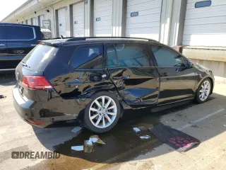 2016 Volkswagen Golf SportWagen TSI S with VIN 3VWC17AU3GM517785, listed as a Copart auction lot 75386274 with 120,718 mi miles and Salvage Title. Bid and sale history available at carsss.com. Image 3.