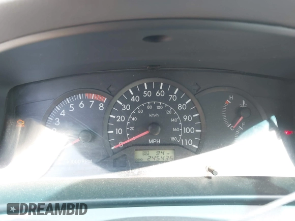 2006 Toyota Corolla CE with VIN 2T1BR32E56C690075, listed as a IAAI auction lot 42567400 with 245,436 mi miles and . Bid and sale history available at DreamBid. Image 7.