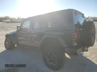 2022 Jeep Wrangler Unlimited Rubicon with VIN 1C4JJXR62NW170222, listed as a Copart auction lot 80116894 with 40,142 mi miles and Salvage title. Bid and sale history available at DreamBid. Image 2.