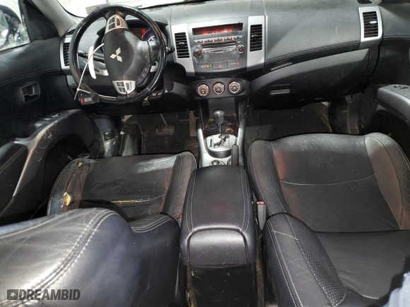 2010 Mitsubishi Outlander XLS with VIN JA4JT4AX0AZ003566, listed as a Copart auction lot 41385025 with 149,765 mi miles and Salvage Title. Bid and sale history available at carsss.com. Image 8.