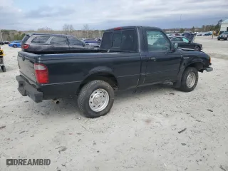 2002 Ford Ranger XL with VIN 1FTYR10D02PA84428, listed as a Copart auction lot 47446715 with 93,862 mi miles and Salvage Title. Bid and sale history available at carsss.com. Image 3.