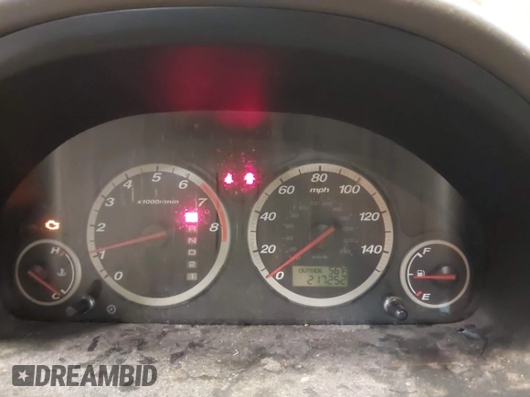 2005 Honda CR-V EX with VIN SHSRD78825U341996, listed as a IAAI auction lot 42209145 with 217,252 mi miles and . Bid and sale history available at DreamBid. Image 7.