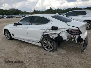 2022 Genesis G70 2.0T with VIN KMTG34TA5NU086926, listed as a Copart auction lot 74188744 with 39,898 mi miles and Salvage Title. Bid and sale history available at carsss.com. Image 2.