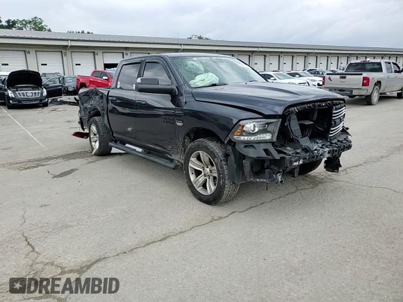 2017 Ram 1500 Sport with VIN 1C6RR7MT2HS536983, listed as a Copart auction lot 58611485 with 208,035 mi miles and Salvage title. Bid and sale history available at DreamBid. Image 14.