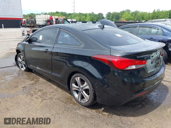 2014 Hyundai Elantra z VIN KMHDH6AH1EU024689, wystawiony jako IAAI lot #41721156 z przebiegiem Nie podano mil oraz . Historia ofert i sprzedaży dostępna na DreamBid. Obrazek 3.