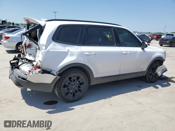 2021 Kia Telluride EX with VIN 5XYP3DHC7MG156788, listed as a Copart auction lot 54816395 with 78,656 mi miles and Salvage title. Bid and sale history available at DreamBid. Image 3.