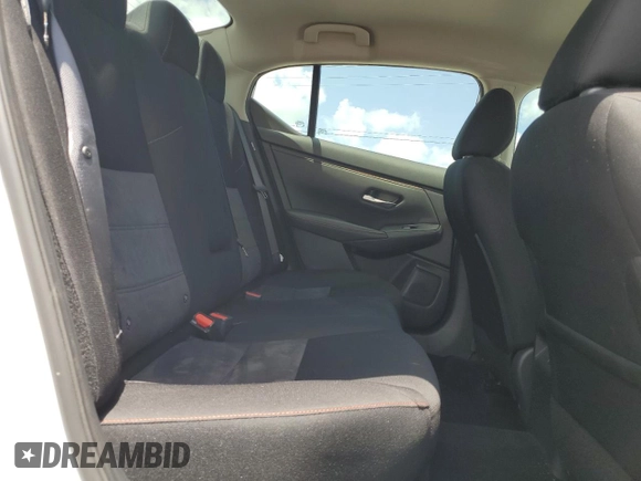 2024 Nissan Sentra SR with VIN 3N1AB8DV6RY330055, listed as a Copart auction lot 61074645 with 21,941 mi miles and Salvage title. Bid and sale history available at DreamBid. Image 10.