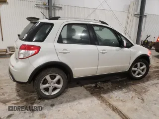 2008 Suzuki SX4 with VIN JS2YB417085101124, listed as a Copart auction lot 48365405 with 42,868 mi miles and Salvage Title. Bid and sale history available at DreamBid. Image 3.