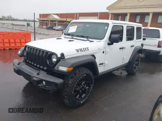 2023 Jeep Wrangler Sport with VIN 1C4HJXDN8PW523532, listed as a IAAI auction lot 41962483 with 14,643 mi miles and . Bid and sale history available at DreamBid. Image 14.