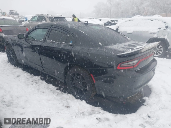 2015 Dodge Charger SXT with VIN 2C3CDXJG8FH746291, listed as a IAAI auction lot 41102488 with 189,971 mi miles. Bid and sale history available at carsss.com. Image 3.